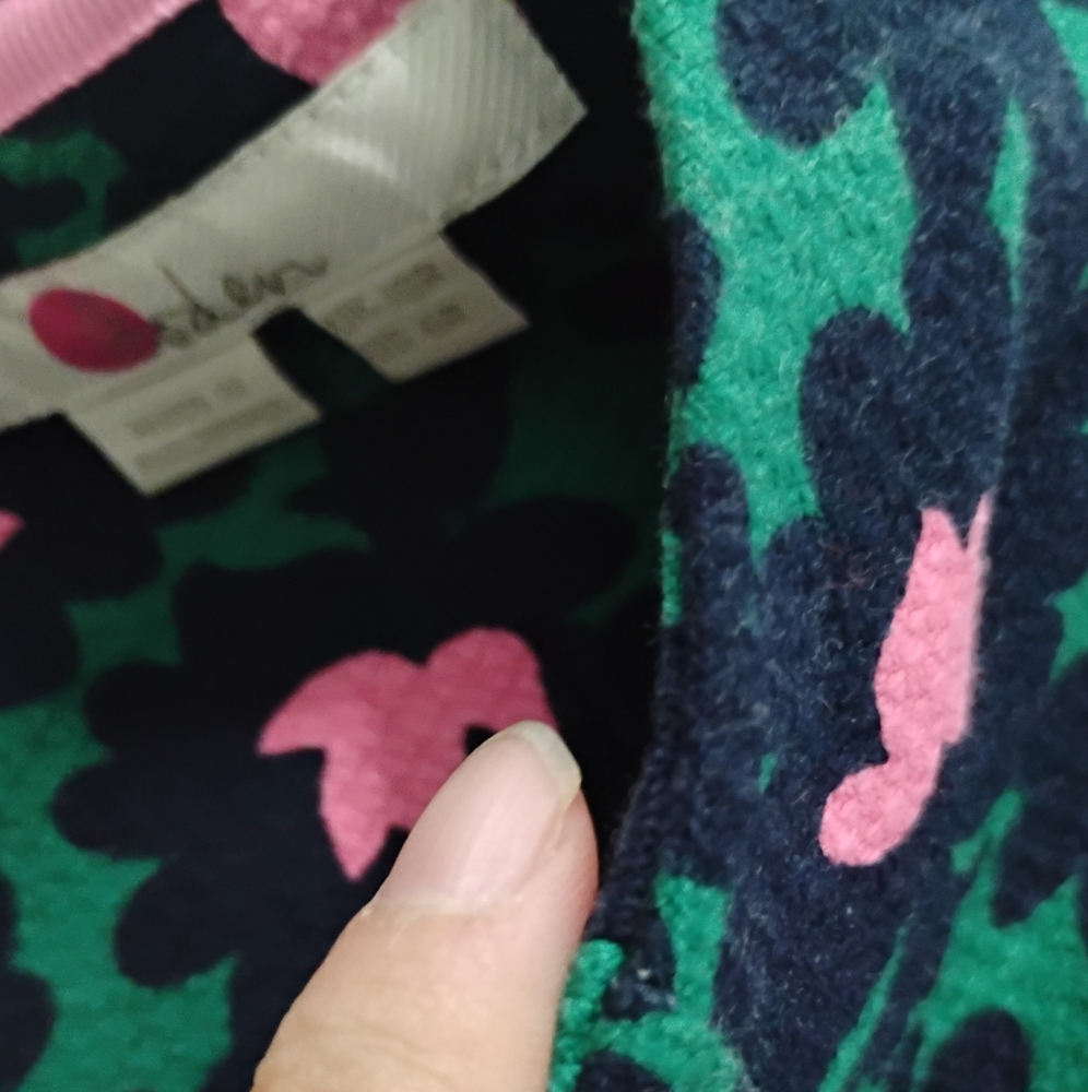 Boden Louise Textured Midi Dress Sz 6R - Picture 3 of 4